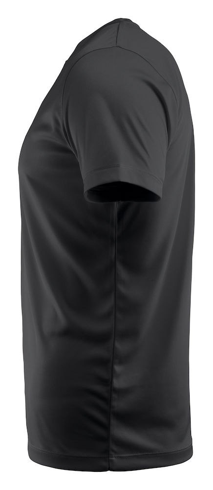 RUN T-SHIRT JUNIOR - 110/120 cm (BLACK) RUN T-SHIRT JUNIOR - 110/120 cm (BLACK)