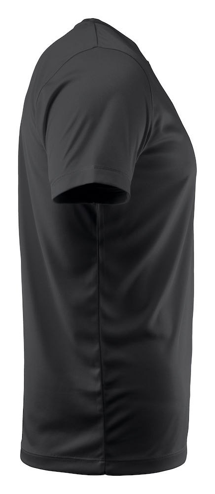 RUN T-SHIRT JUNIOR - 110/120 cm (BLACK) RUN T-SHIRT JUNIOR - 110/120 cm (BLACK)