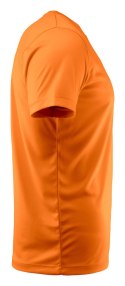 RUN T-SHIRT JUNIOR - 110/120 cm (BRIGHT ORANGE)