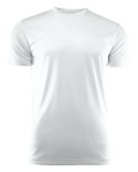 RUN T-SHIRT JUNIOR - 110/120 cm (WHITE)