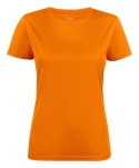 RUN T-SHIRT WOMAN - XS (BRIGHT ORANGE)