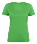 RUN T-SHIRT WOMAN - XS (LIME)