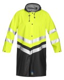 6403 KURTKA PRZECIWDESZCZOWA HV KLASA 3 - 4XL (YELLOW/BLACK - 11)