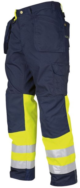 6502 SPODNIE DO PASA HV KLASA 1 - 110/120 cm (YELLOW/NAVY - 10)