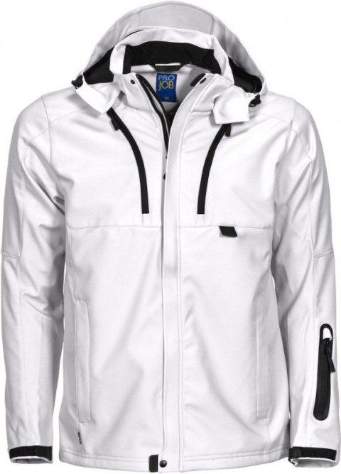 3406 KURTKA FUNKCJONALNA SOFTSHELL - 4XL (WHITE - 00)