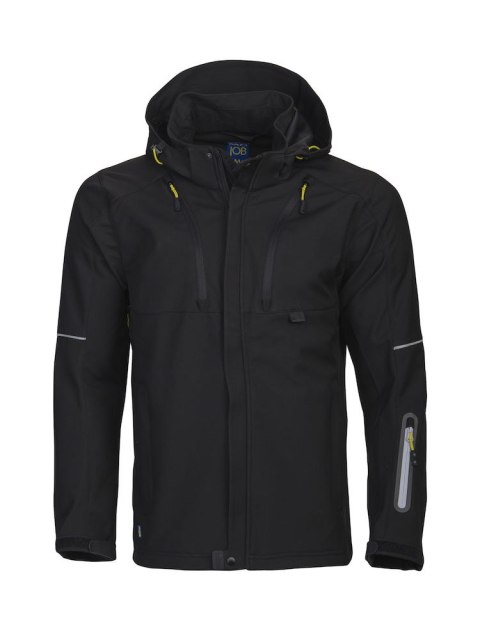 3406 KURTKA FUNKCJONALNA SOFTSHELL - L (BLACK - 99)