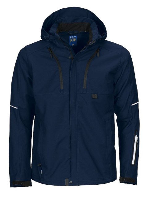 3406 KURTKA FUNKCJONALNA SOFTSHELL - L (NAVY - 58)