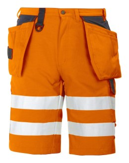 6503 KRÓTKIE SPODENKI HV KLASA 2 - 46 (ORANGE - 1799)