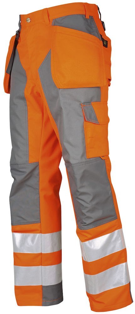 6506 SPODNIE DO PASA HV KLASA 2 - 110/120 cm (PROJOB ORANGE - 17)