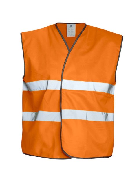 6703 KAMIZELKA HV EN ISO 20471 KLASA 2, NA RZEP - ONE SIZE (PROJOB ORANGE - 17) 6703 KAMIZELKA HV EN ISO 20471 KLASA 2, NA RZEP - ONE SIZE (PROJOB ORANGE - 17)