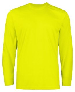 2017 T-SHIRT DŁUGI RĘKAW - XS (YELLOW/NAVY - 10)