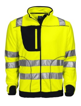 6303 KURTKA POLAROWA HV KLASA 3/2 - 3XL (YELLOW/BLACK - 11)