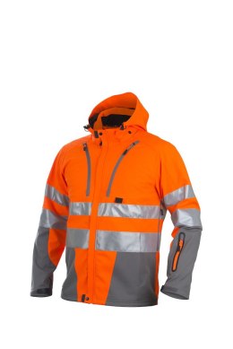 6420 SOFTSHELL HV EN ISO 20471 KLASA 3/2 - L (PROJOB ORANGE - 17)