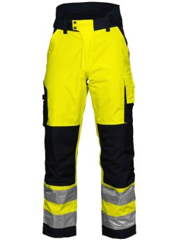 6514 SPODNIE OCIEPLANE HV KLASA 2 - 54 (YELLOW/NAVY - 10)