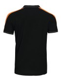 2018 POLO Z ODBLASKAMI NA RAMIONACH - 3XL (BLACK/ORANGE)