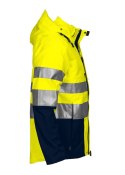 6419 FUNKCJONALNA KURTKA ISO 20471 KLASA 3/2 - 4XL (YELLOW/NAVY - 10)