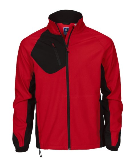 2422 KURTKA SOFTSHELL - XXL (RED - 35)