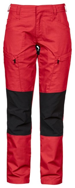 2521 SPODNIE DO PASA ZE STRETCHEM DAMSKIE - 42 (RED - 35)