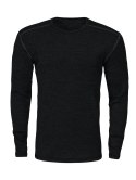 3106 PODKOSZULEK WEŁNIANY - L (BLACK - 99)