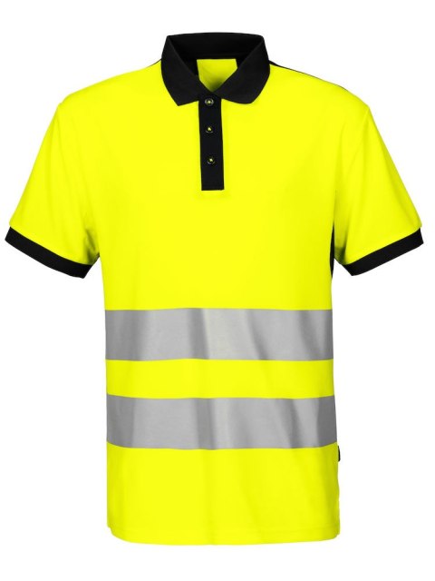 6008 KOSZULKA POLO EN ISO 20471-CLASS 2 - L (YELLOW/BLACK - 11)