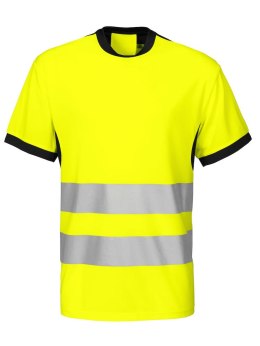 6009 T-SHIRT EN ISO 20471 KLASA 2 - 3XL (YELLOW/BLACK - 11)