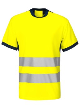 6009 T-SHIRT EN ISO 20471 KLASA 2 - 3XL (YELLOW/NAVY - 10)