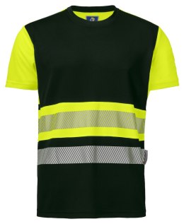 6020 T-SHIRT EN ISO 20471 KL. 1 - 3XL (YELLOW/BLACK - 11)