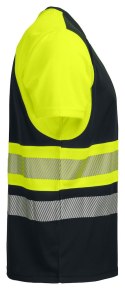 6020 T-SHIRT EN ISO 20471 KL. 1 - 3XL (YELLOW/BLACK - 11)