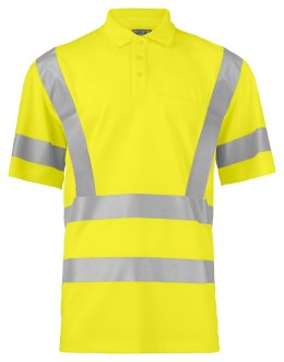 6040 POLO - EN ISO 20471 KLASA 3/2 - 3XL (YELLOW/NAVY - 10)