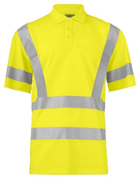 6040 POLO - EN ISO 20471 KLASA 3/2 - L (YELLOW/NAVY - 10)