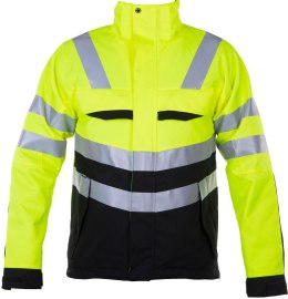 6415 KURTKA EN ISO 20471 - 3XL (YELLOW/BLACK - 11)