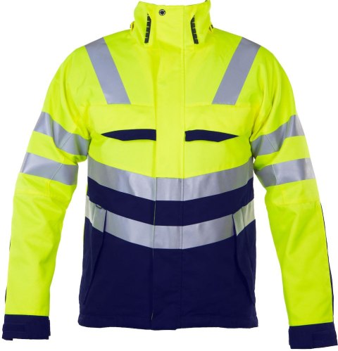 6415 KURTKA EN ISO 20471 - S (YELLOW/NAVY - 10)