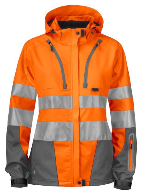 6423 DAMSKA FUNKCJONALNA KURTKA ISO 20471 KLASA 3/2 - XXL (PROJOB ORANGE - 17)