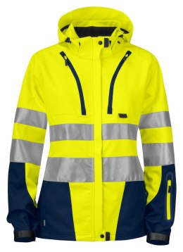 6423 DAMSKA FUNKCJONALNA KURTKA ISO 20471 KLASA 3/2 - XL (YELLOW/NAVY - 10)