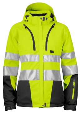 6424 SOFTSHELL HV EN ISO 20471 KLASA 3/2 - 3XL (YELLOW/BLACK - 11)