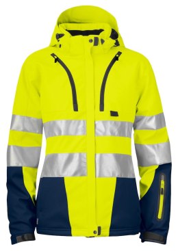 6424 SOFTSHELL HV EN ISO 20471 KLASA 3/2 - L (YELLOW/NAVY - 10)