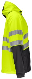 6431 KURTKA PRZECIWDESZCZOWA EN ISO 20471 - 4XL (YELLOW/BLACK - 11)