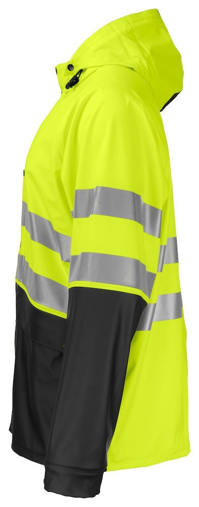 6431 KURTKA PRZECIWDESZCZOWA EN ISO 20471 - 4XL (YELLOW/BLACK - 11) 6431 KURTKA PRZECIWDESZCZOWA EN ISO 20471 - 4XL (YELLOW/BLACK - 11)