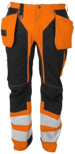 6513 SPODNIE EN ISO 20471 - 90/100 cm (ORANGE - 1799)