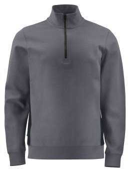 2128 BLUZA NA ZAMEK 1/2 ZIP - XL (GREY - 98)