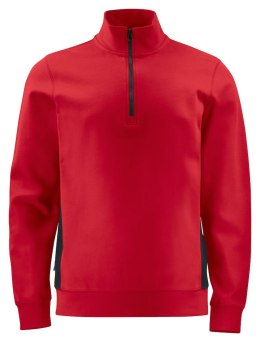 2128 BLUZA NA ZAMEK 1/2 ZIP - XL (RED - 35)