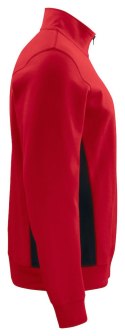 2128 BLUZA NA ZAMEK 1/2 ZIP - XL (RED - 35)