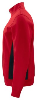 2128 BLUZA NA ZAMEK 1/2 ZIP - XXL (RED - 35)