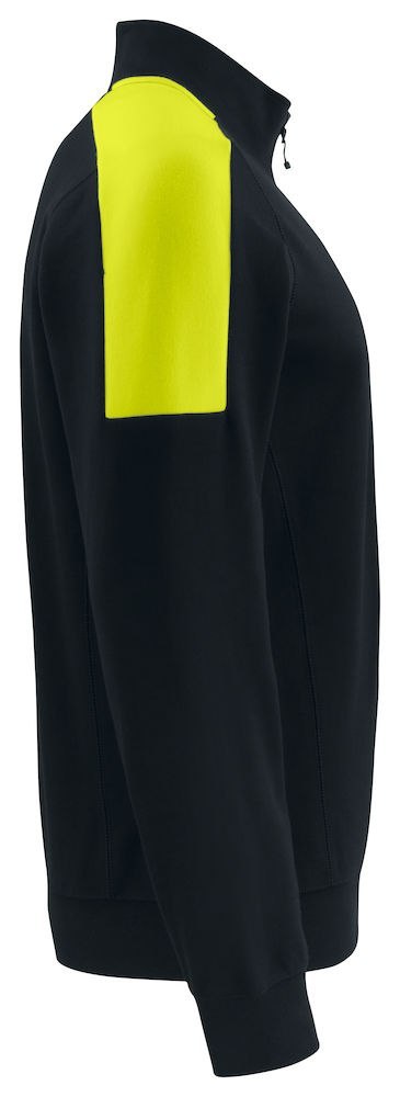 2128 BLUZA NA ZAMEK 1/2 ZIP - XS (BLACK/YELLOW 9910) 2128 BLUZA NA ZAMEK 1/2 ZIP - XS (BLACK/YELLOW 9910)