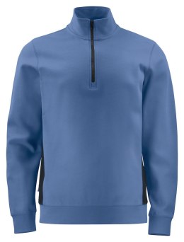 2128 BLUZA NA ZAMEK 1/2 ZIP - XS (BLUE - 53)