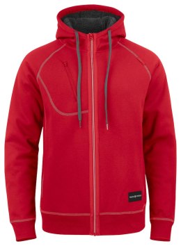 2130 BLUZA Z KAPTUREM - M (RED - 35)