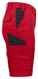 2529 KRÓTKIE SPODENKI DAMSKIE - 36 (RED - 35)