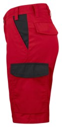 2529 KRÓTKIE SPODENKI DAMSKIE - 50 (RED - 35)