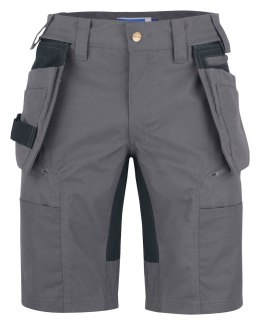 3521 KRÓTKIE SPODENKI ZE STRETCHEM - 56 (GREY - 98)
