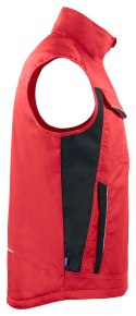 5704 WYŚCIEŁANA KAMIZELKA - 4XL (RED - 35)